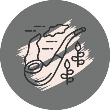 Duman ve yapraklarla el ele tutuşun.