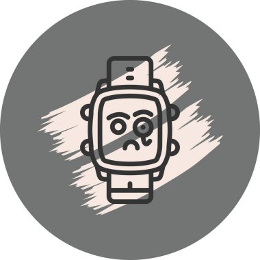 izle simge vektör çizimi tasarımı