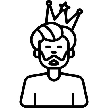 Sakallı ve bıyıklı bir adam.