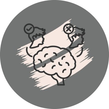 Beyni olumlu düşüncelerle gösteren ilüzyon