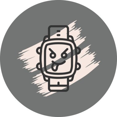 izle simge vektör çizimi tasarımı