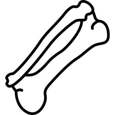 Köpek kemiği şeklinin basit ana hatları