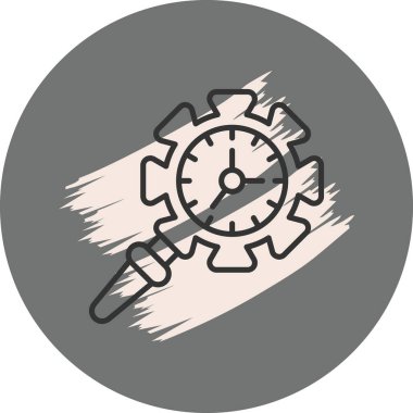 arama web simgesi vektör illüstrasyonu