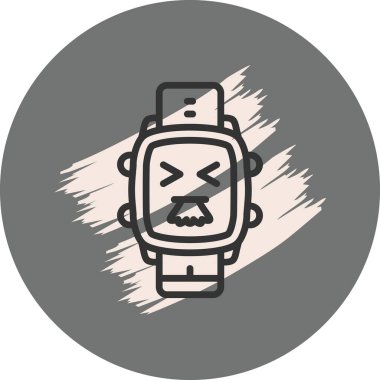 izle simge vektör çizimi tasarımı