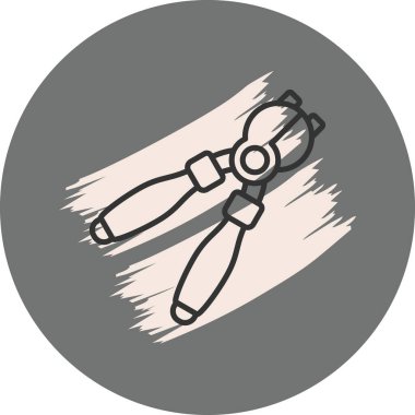 Yuvarlak kulplu ve çeneli el aracı