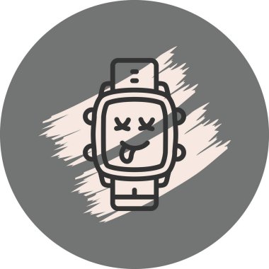 izle simge vektör çizimi tasarımı