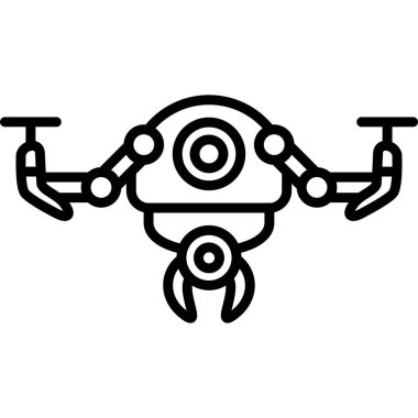 Robot İHA tasarımının basit taslağı