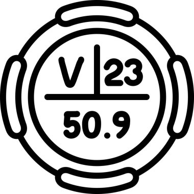 Vanadyum Meydanı Yaratıcı Vektör Elemanı