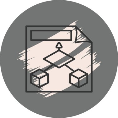  veri simgesi vektör illüstrasyon tasarımı