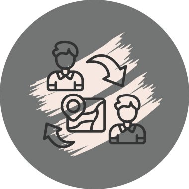  toplantı simgesi vektör illüstrasyon tasarımı