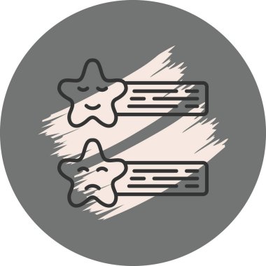 Geri besleme simgesi vektör illüstrasyon tasarımı