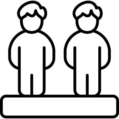 Çalışan Simgesi vektör illüstrasyon tasarımı