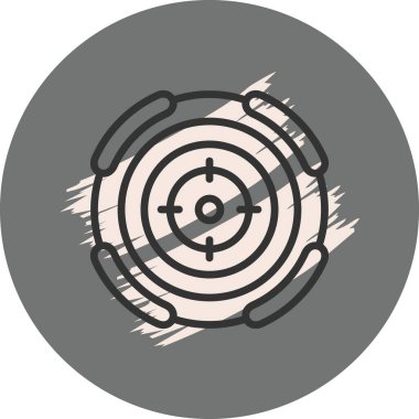 hedef web simge vektör çizim