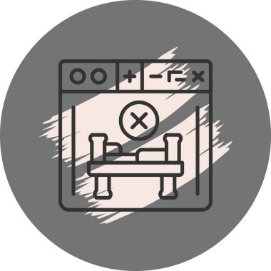 Bilgisayar penceresinde hata iletisi simgesi gösteriliyor