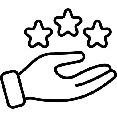 Geri besleme simgesi vektör illüstrasyon tasarımı