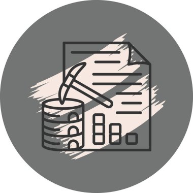  veri simgesi vektör illüstrasyon tasarımı