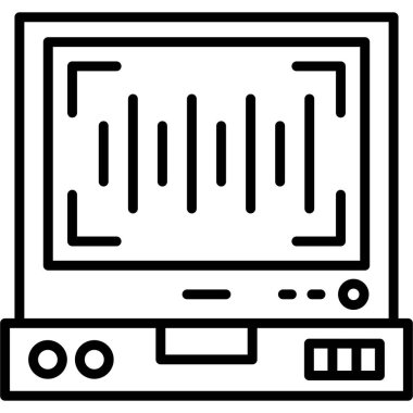 Barkod vektör resimleme modern tasarım