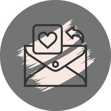 E- posta Zarf Satırı Simgesi Beyaz Arkaplanda İzole Edildi