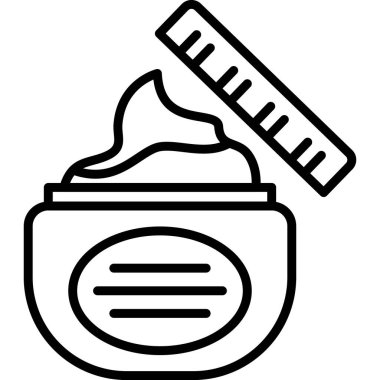 Ölçüm aletli krema kabı