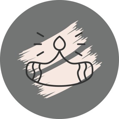 Arkaplanda basit bir kaplama çizgisi