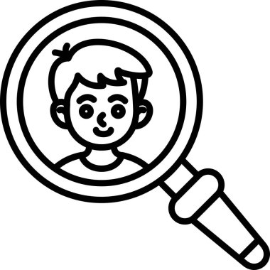 Arama Web simgesi vektör illüstrasyonu işe alınıyor