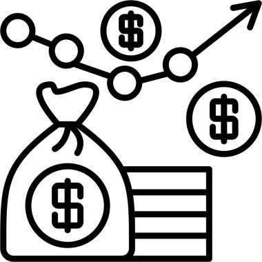 Pazarlama simgesi vektör illüstrasyon tasarımı