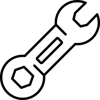 İngiliz anahtarı aracının basit ana hatları