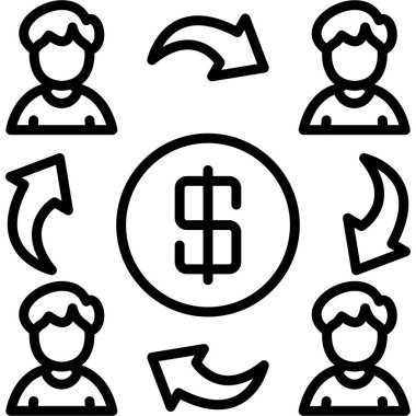 Ağ simgesi vektör illüstrasyon tasarımı