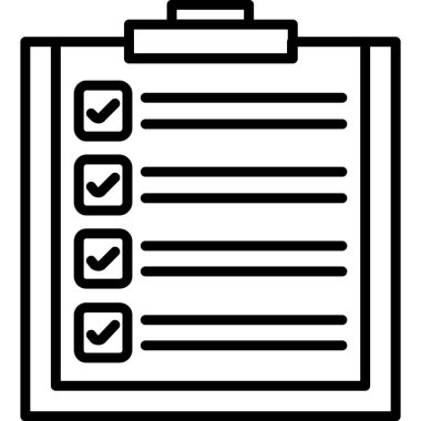 Pano işaretli kontrol listesini görüntülüyor