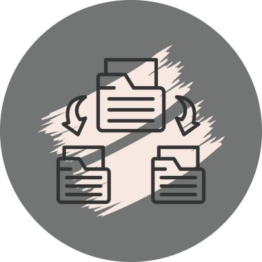 Ağ simgesi vektör illüstrasyon tasarımı