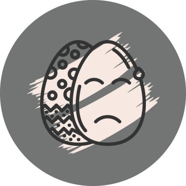 Paskalya Soğuk Terli Yumurta Simgesi