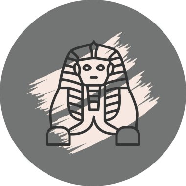 Eski Mısır sfenksinin basit ana hatları