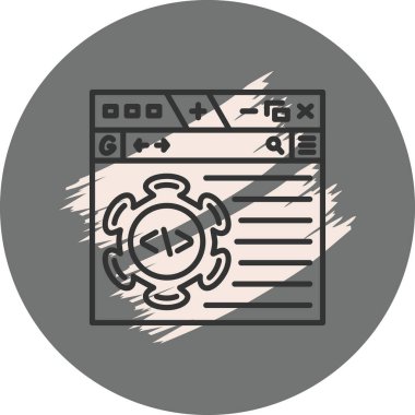 Web tarayıcı penceresinde kodlama ögeleri gösteriliyor