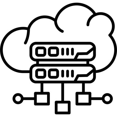  veri simgesi vektör illüstrasyon tasarımı