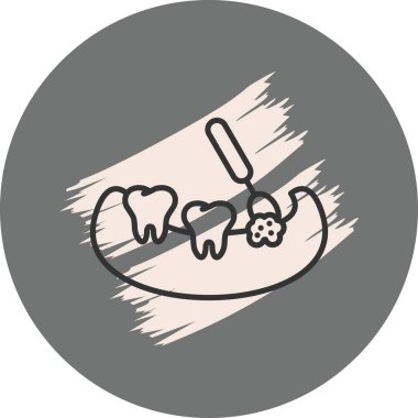 Dairesel tasarımda diş ve diş aletleri