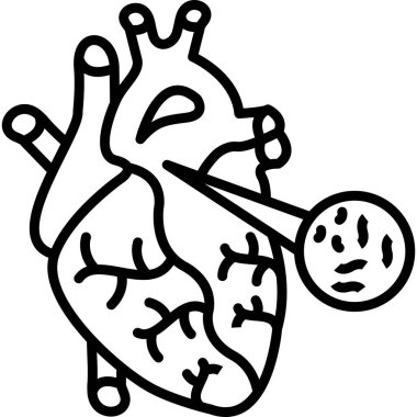 Bakteri çizimi ile kalp çizimi