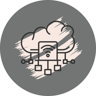  veri simgesi vektör illüstrasyon tasarımı