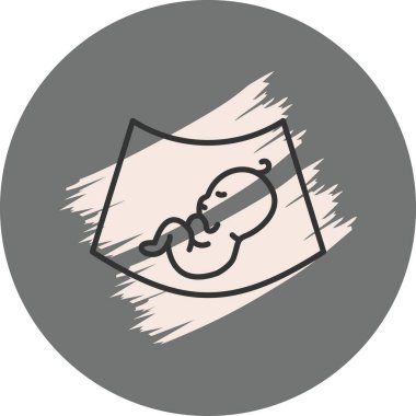 Ultrason görüntüsü fetüs gelişimini gösteriyor