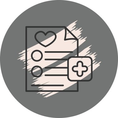 İstek Listesi web simgesi vektör illüstrasyonuna ekle