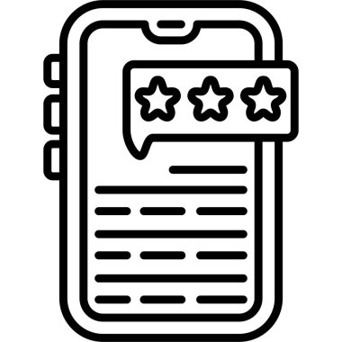 Değerlendirme simgesi ve Smartphone görüntüleme iletisi.