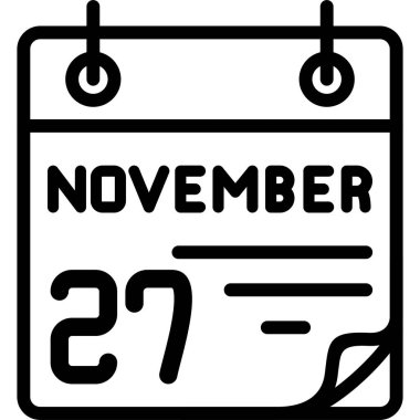 Kasım 27 - Takvim simgesi 