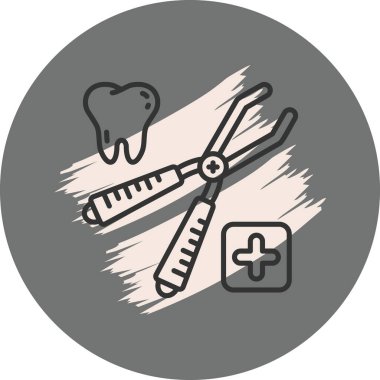 Diş ve kerpeten de dahil olmak üzere diş aletleri