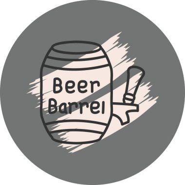 Bira fıçısını tıkırdatarak çizmek