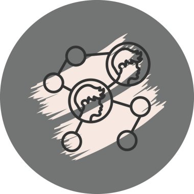 Ağ simgesi vektör illüstrasyon tasarımı