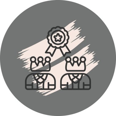 İnsan simgesinin vektör illüstrasyonu