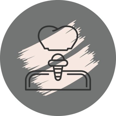 Dondurma külahının basit çizimi