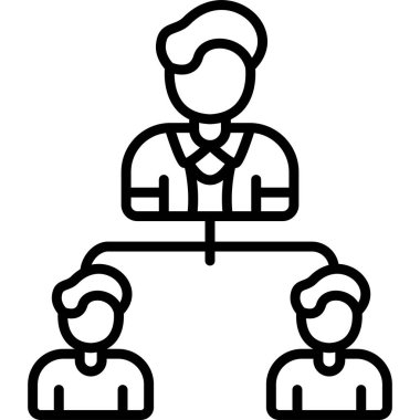 iş liderliği, web basit simgesi