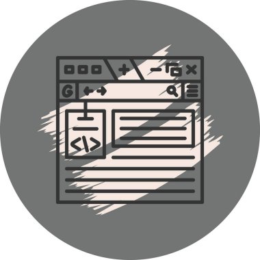  veri simgesi vektör illüstrasyon tasarımı