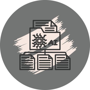  veri simgesi vektör illüstrasyon tasarımı