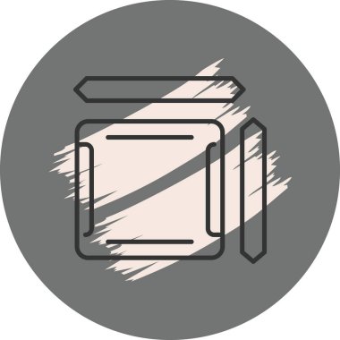 Kitap ve kalemin basit grafik tasarımı